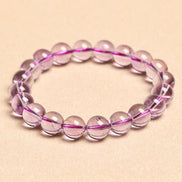 Natural Amethyst Beaded Bracelet