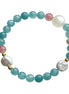 Amazonite & Rose Quartz Bracelet