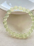 Natural Prehnite Beaded Bracelet
