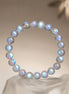 Natural Grey Moonstone Beaded Bracelet
