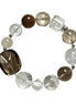Pre Sale Smoky Quartz & Clear Quartz Bracelet