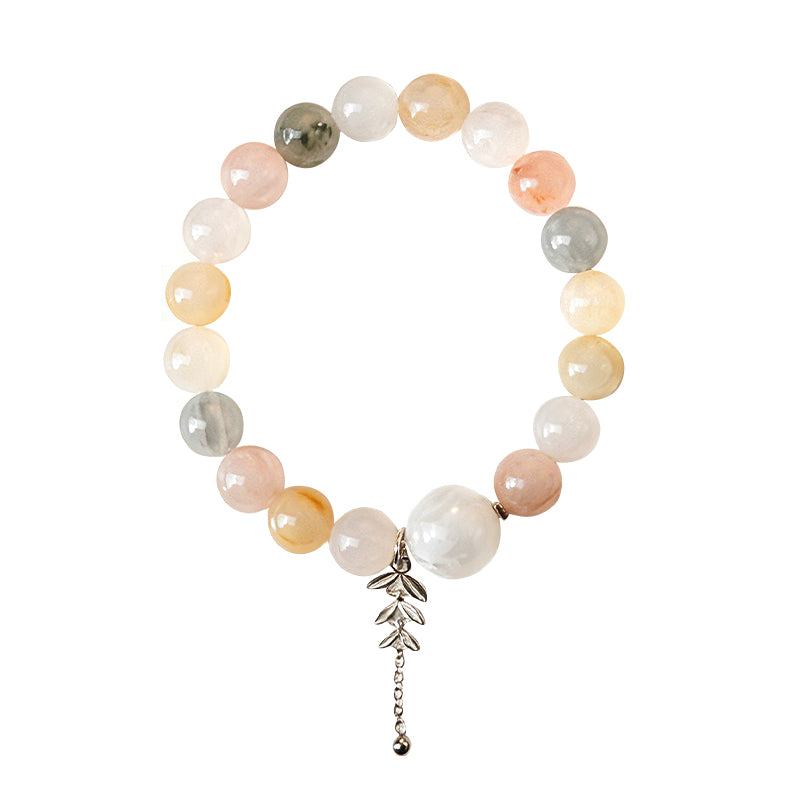 Rainbow Rabbit Hair Quartz Bracelet/CR-D55Q65