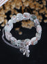 Natural Freeform Green Phantom Quartz Bracelet/CR-D26Q56