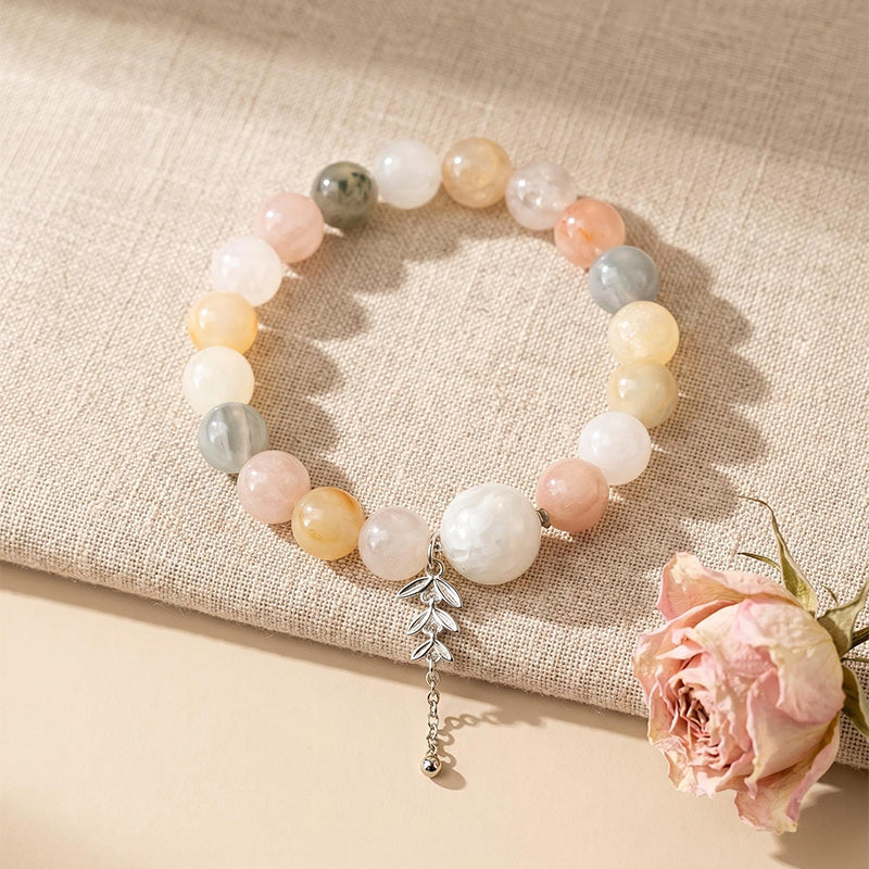 Rainbow Rabbit Hair Quartz Bracelet/CR-D55Q65