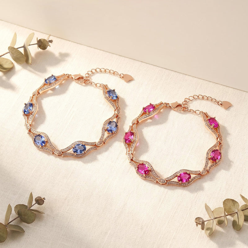 Flowing Wave Bracelet