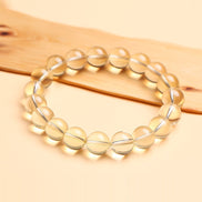 Natural Citrine Beaded Bracelet