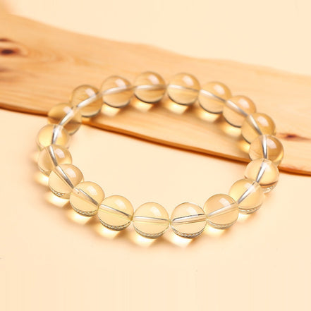 Natural Citrine Beaded Bracelet