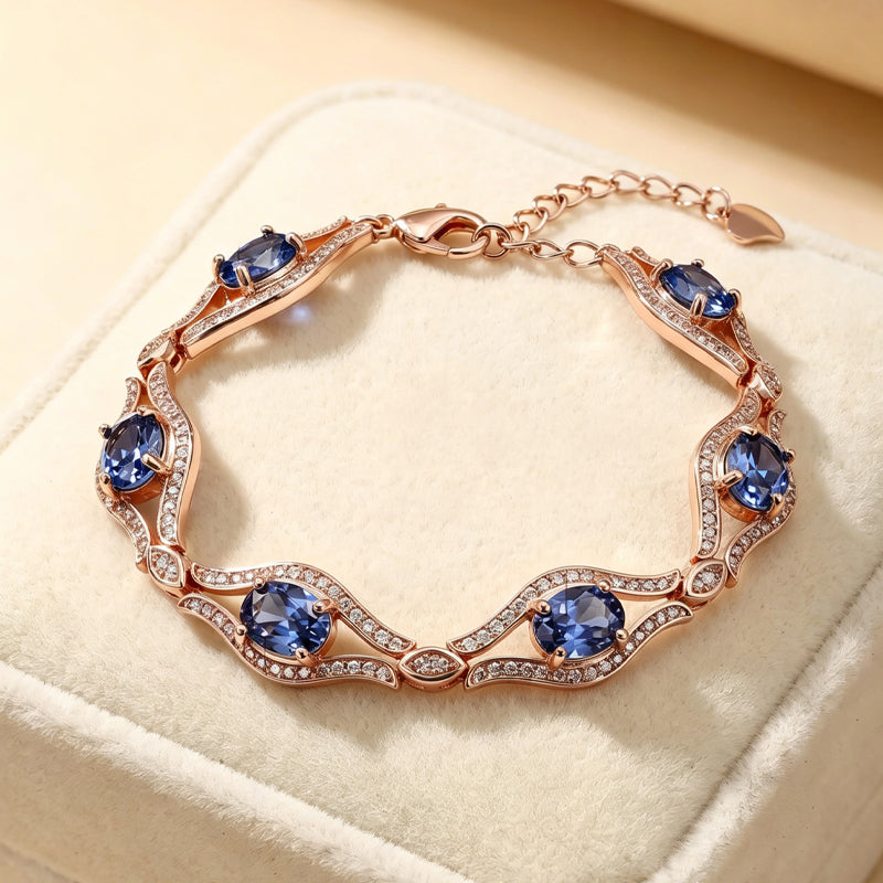 Flowing Wave Bracelet