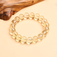 Natural Citrine Beaded Bracelet