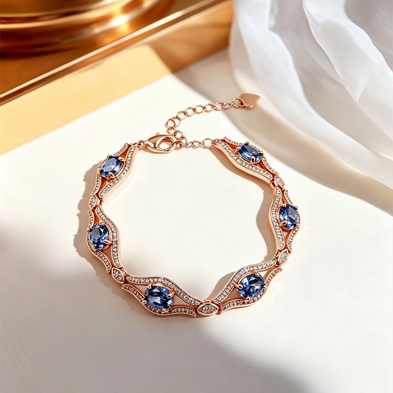 Flowing Wave Bracelet