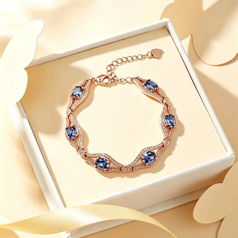 Flowing Wave Bracelet