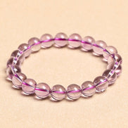 Natural Amethyst Beaded Bracelet