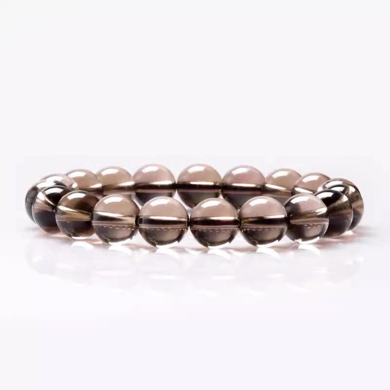 Natural Smoky Quartz Beaded Bracelet